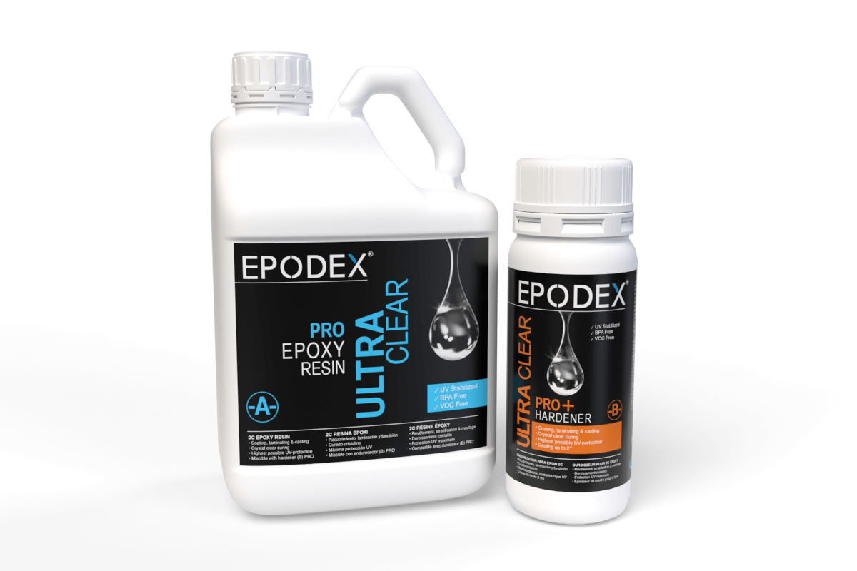 O2n System Epoxy PRO+ System - Epoxy Resin for Castings up to 5 cm | EPODEX GCC