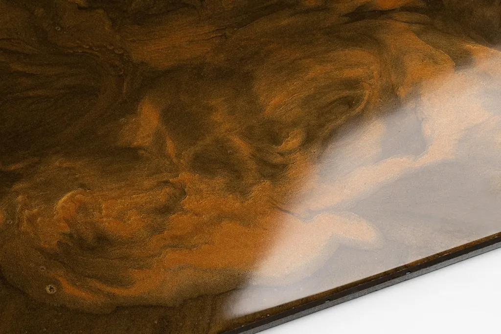 Epoxy Resin brown havana bronze