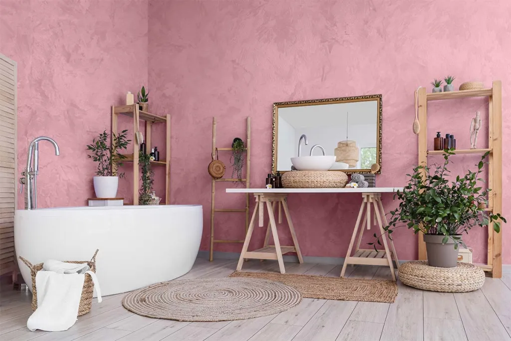 Microcement Floors bathroom malve