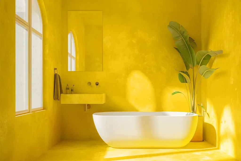 microcement bathroom