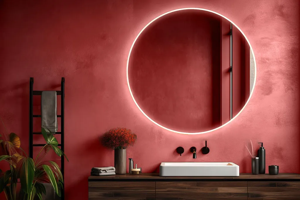 microcement bathroom