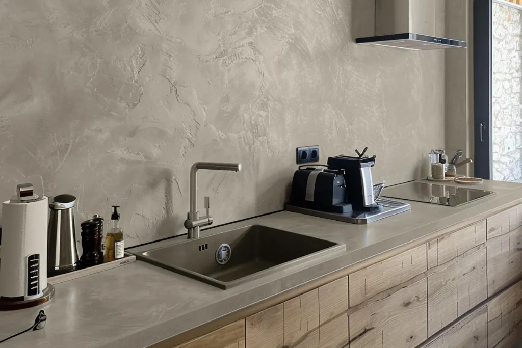 Microcement Floors kitchen
