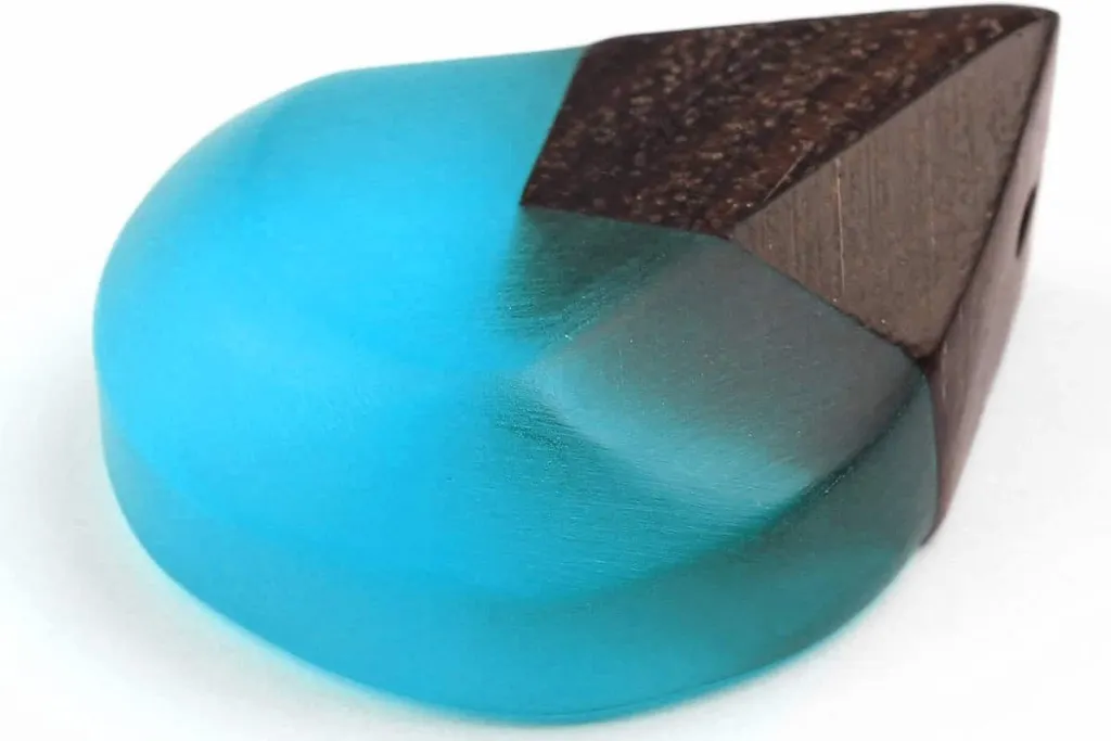 Epoxy Resin coloured aqua EPODEX
