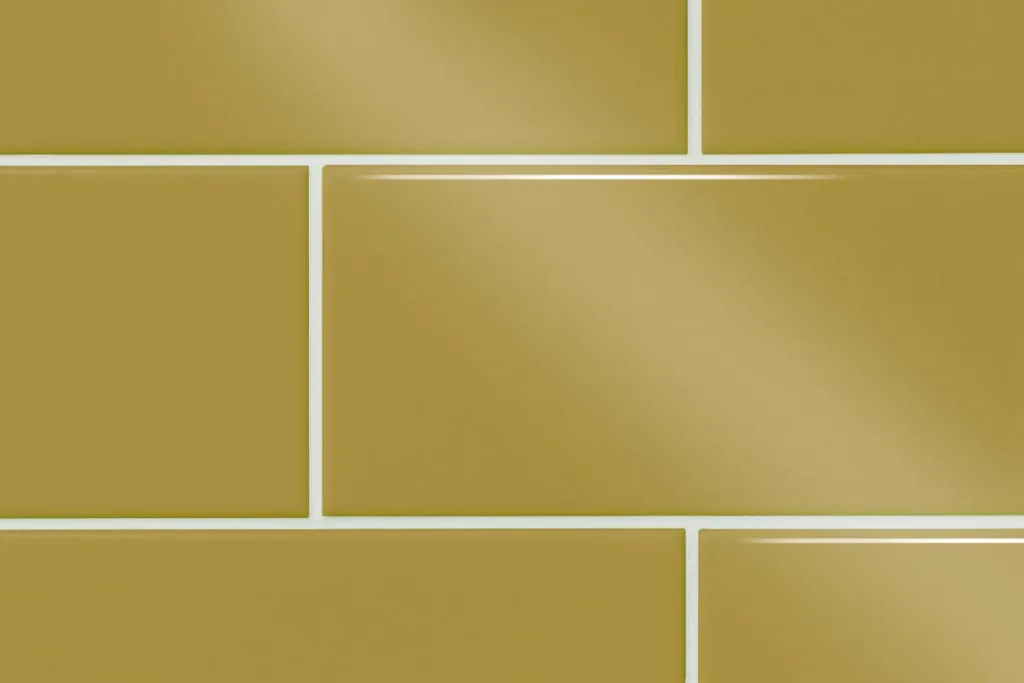 tile Paint Tile varnish ochre yellow