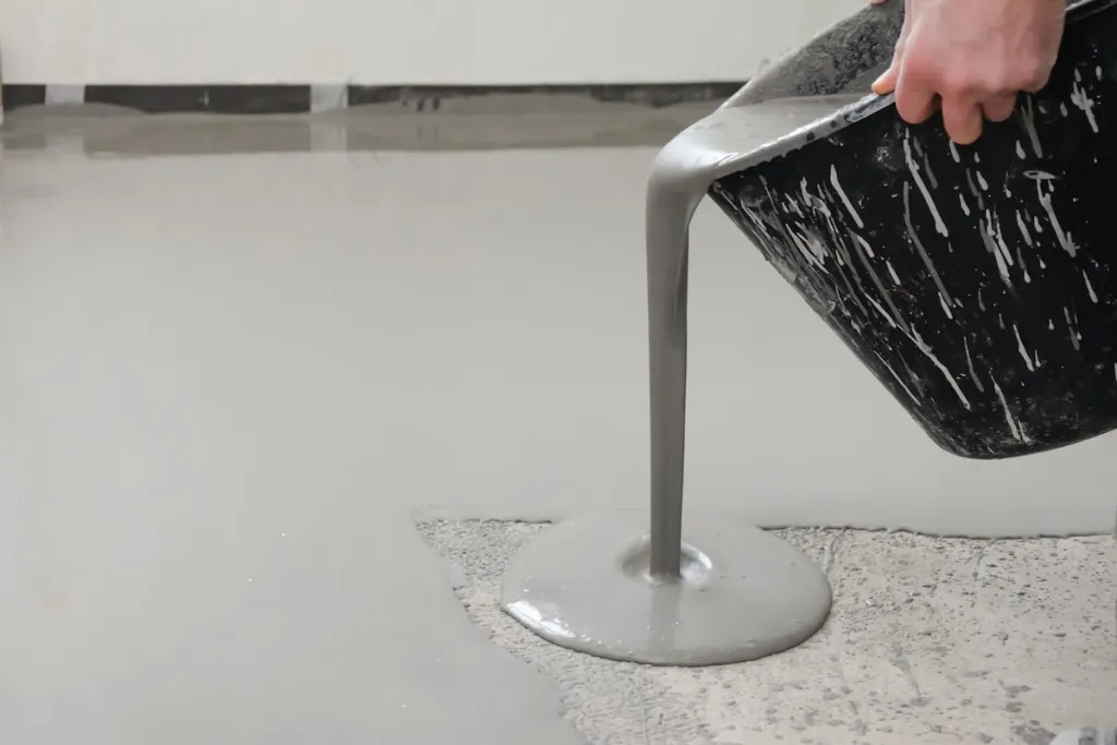 pouring resin liquid resin Floor Coating