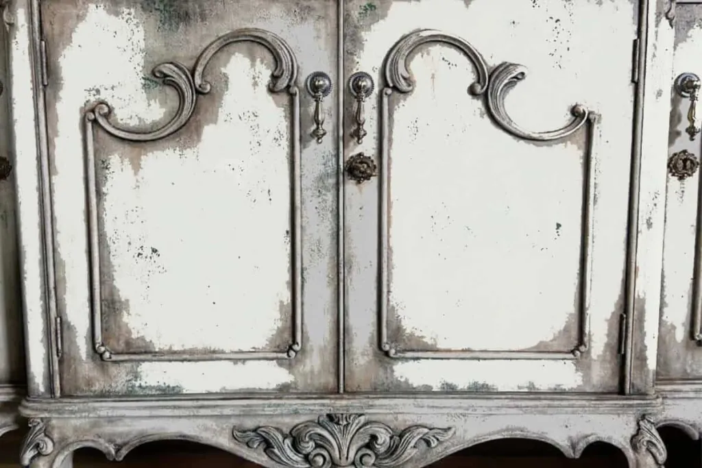 Chalk paint dresser wood furniture RAL