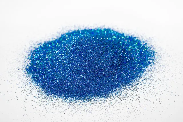 BLUE - Holographic Glitter Pigment Glitter Paint pigment blue