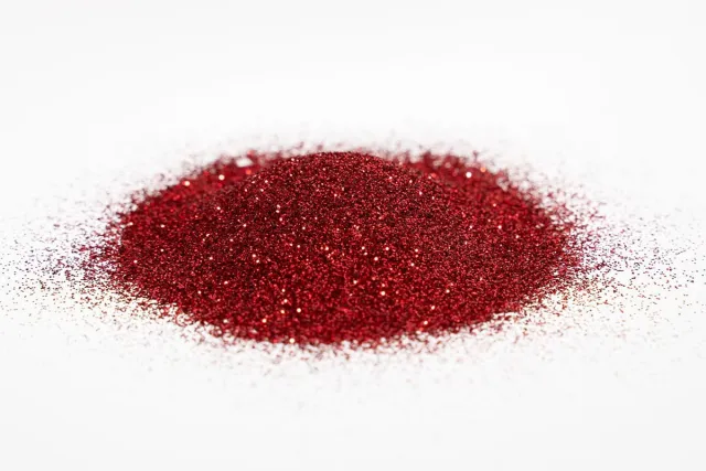 RED - Glitter Pigment Glitter Paint pigment red