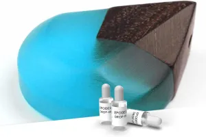 Epoxy Resin coloured aqua EPODEX
