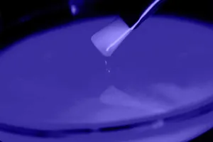 Glow in the dark purple