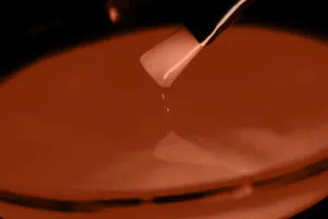 Glow in the dark red