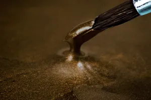 Epoxy Resin metallic dark brown